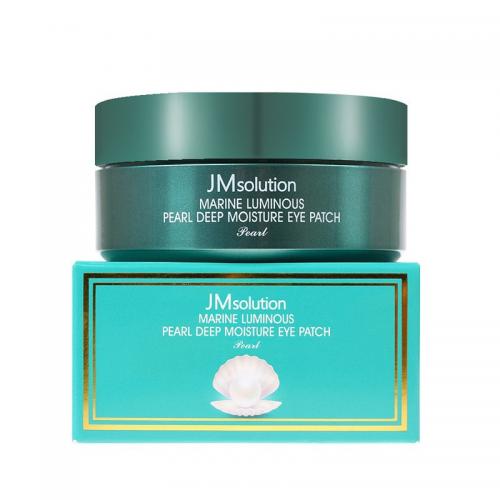Гидрогелевые патчи с морским комплексом JMsolution Marine Luminous Pearl Deep Moisture Eye Patch, 60шт