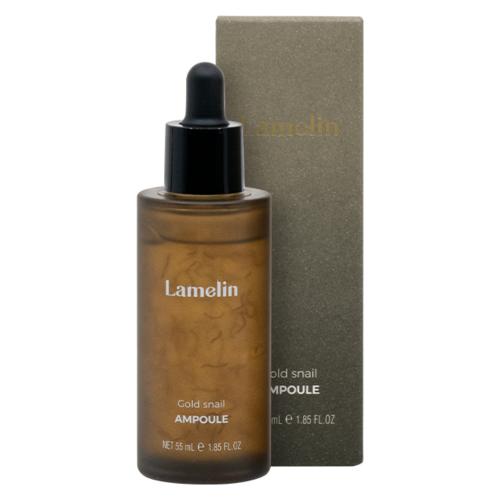 Восстанавливающая сыворотка для лица с муцином улитки Lamelin Gold Snail Ampoule 50 мл