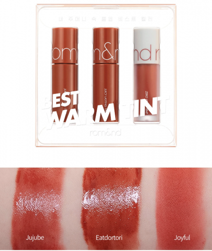 Набор мини-тинтов ROM&ND Best Tint Edition 01.Warm Tone Pick