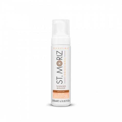 Автобронзант- мусс тонирующий (светлый оттенок) PROFESSIONAL St.Moriz Tanning Mousse Medium, 200мл