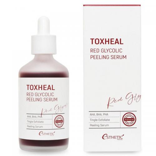 Гликолевая пилинг-сыворотка Esthetic House Toxheal Red Glyucolic Peeling Serum (100 мл)