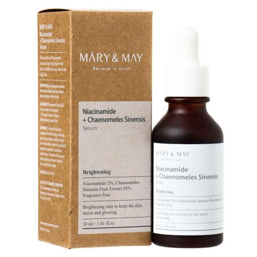 Сыворотка MARY & MAY Niacinamide + Chaenomeles Sinensis Serum 30мл