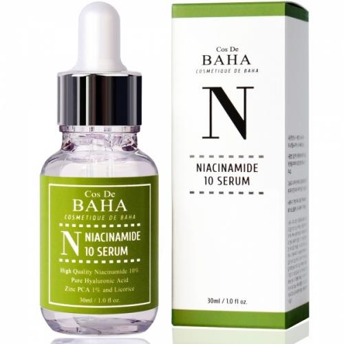 Сыворотка с ниацинамидом Cos De BAHA Niacinamide 10 Serum, 30мл