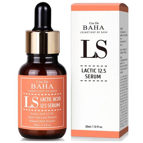 Обновляющая сыворотка с молочной кислотой 12,5% Cos De Baha Lactic Acid Serum, 30мл