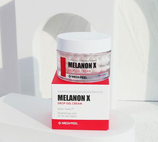 Осветляющий капсульный крем с витаминами и глутатионом Medi-Peel Melanon X Drop Gel Cream, 50мл