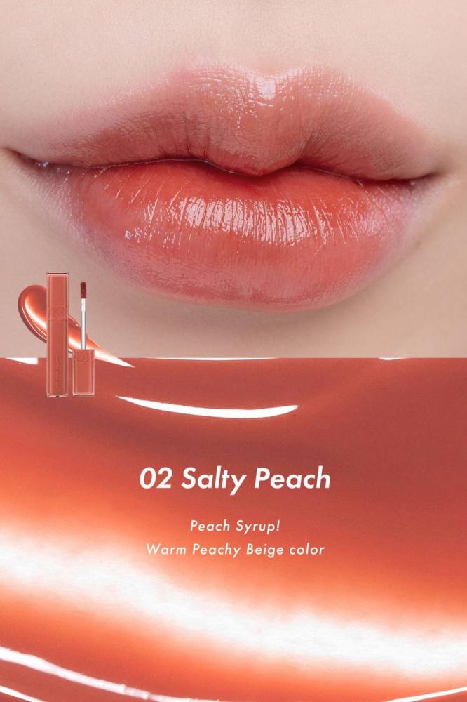 Тинт глянцевый для губ ROM&ND DEWYFUL WATER TINT 02 SALTY PEACH