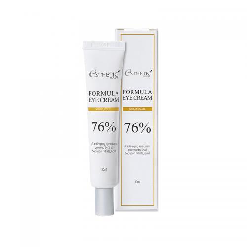 Крем для век с золотом и улиткой Esthetic House Formula Eye Cream Gold Snail (30 мл)