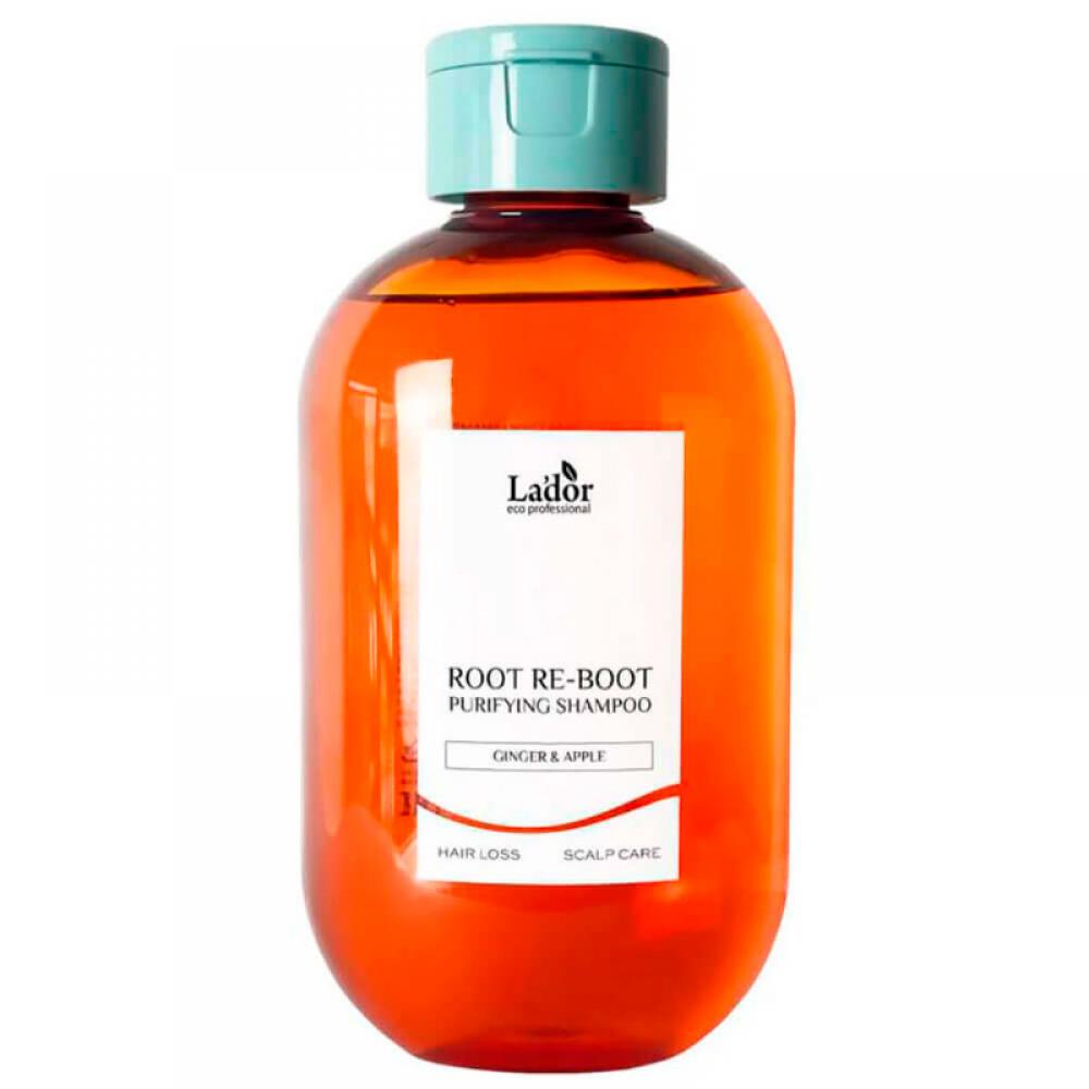 Шампунь для чувствительной кожи головы Lador Root Re-Boot Purifying Shampoo Ginger & Apple, 300мл