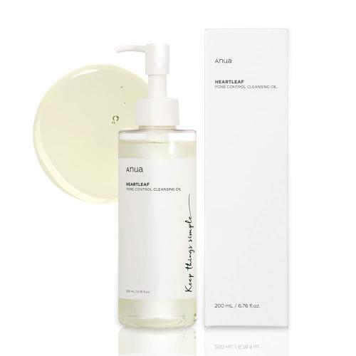 Гидрофильное масло для глубокого очищения пор Anua - Heartleaf Pore Control Cleansing Oil 200мл