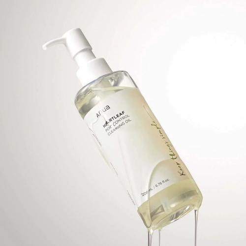 Гидрофильное масло для глубокого очищения пор Anua - Heartleaf Pore Control Cleansing Oil 200мл