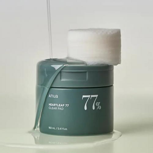 Тонер-пэды Anua Heartleaf 77% (70 шт.)
