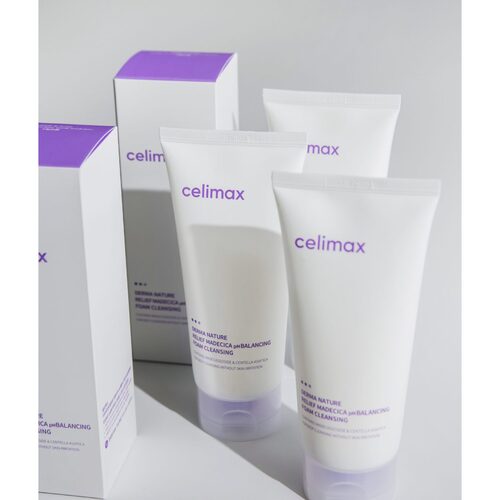 Пенка для умывания CELIMAX Derma Nature Relief Madecica pH Balancing Foam Cleansing (150мл)