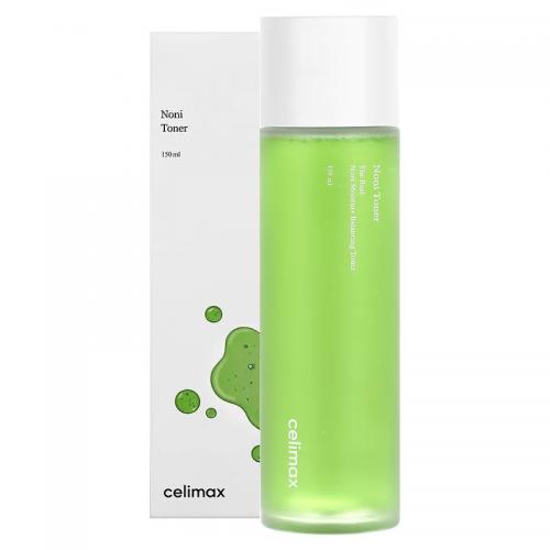 Тонер для лица с экстрактом плодов нони CELIMAX The Real Noni Moisture Balancing Toner (150мл)