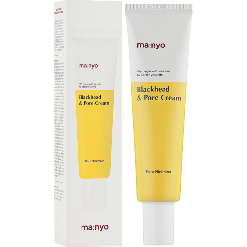 Крем против черных точек с BHA-кислотой MANYO FACTORY Blackhead & Pore Cream (30мл)