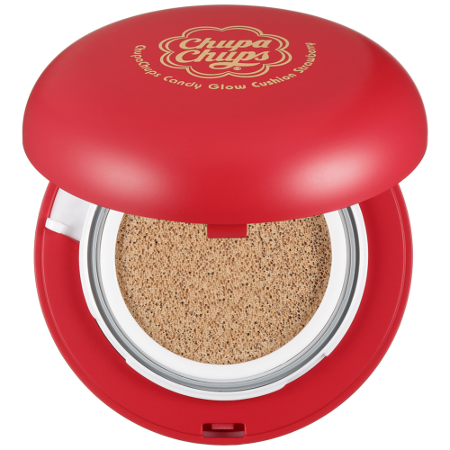 Тональная основа-кушон Chupa Chups Candy Glow Cushion 1.0 Ivory SPF50+ PA++++ 1.0 Ivory (слоновая кость)
