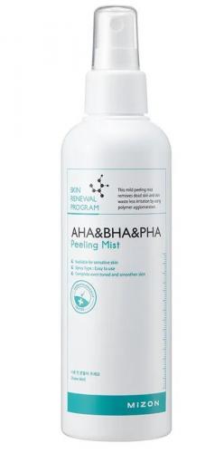 Пилинг-мист для лица с кислотами MIZON AHA&BHA&PHA Peeling Mist (200 мл)