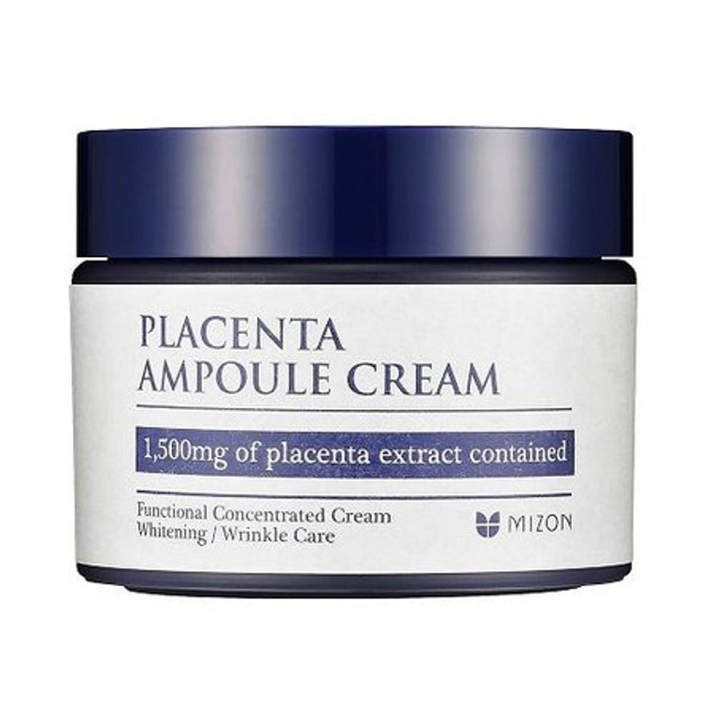 Антивозрастной плацентарный крем для лица MIZON Placenta Ampoule Cream (50 мл)