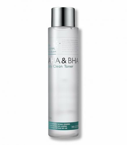 Тонер для лица MIZON AHA & BHA Daily Clean Toner (150 мл)