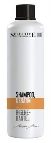 Шампунь кератиновый Selective Shampoo Keratin Rigenerante Artistic Flair, 1000мл