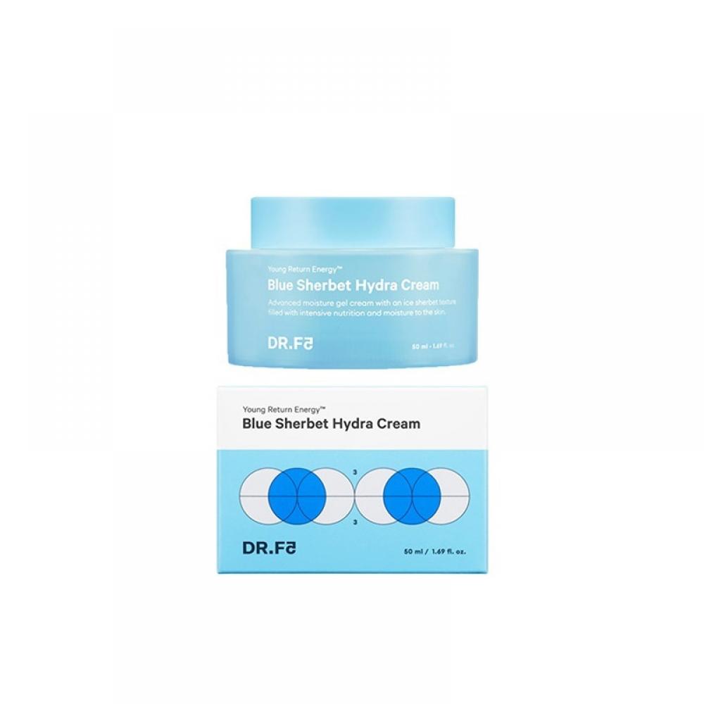 Крем-щербет для интенсивного увлажнения DR.F5 Blue Sherbet Hydra Cream 50 мл