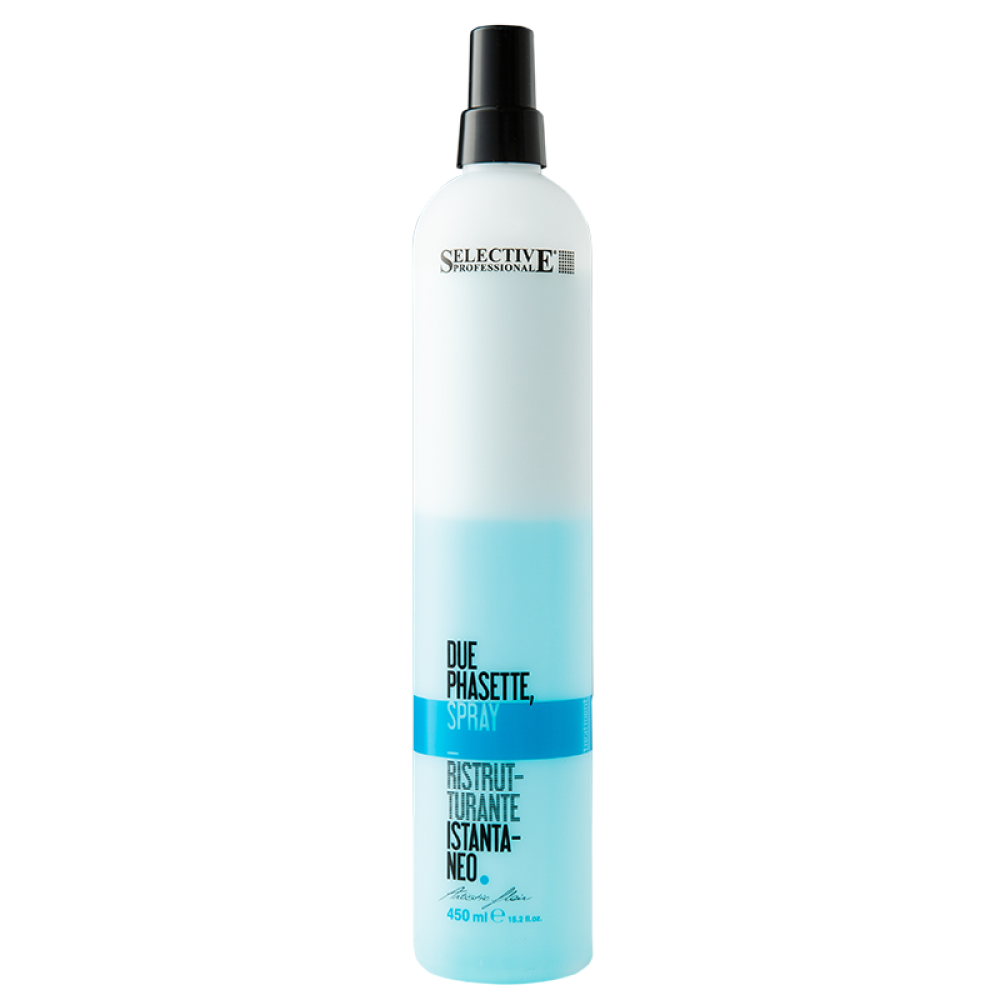 Регенерирующий спрей мгновенного действия Selective Professional Due Phasette Spray Ristrutturante Istantaneo 450 мл