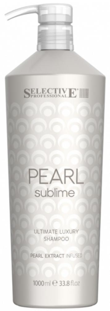 Шампунь с экстрактом жемчуга для придания блеска светлым волосам SELECTIVE PROFESSIONAL  ULTIMATE LUXURY SHAMPOO Pearl Sublime, 250 мл