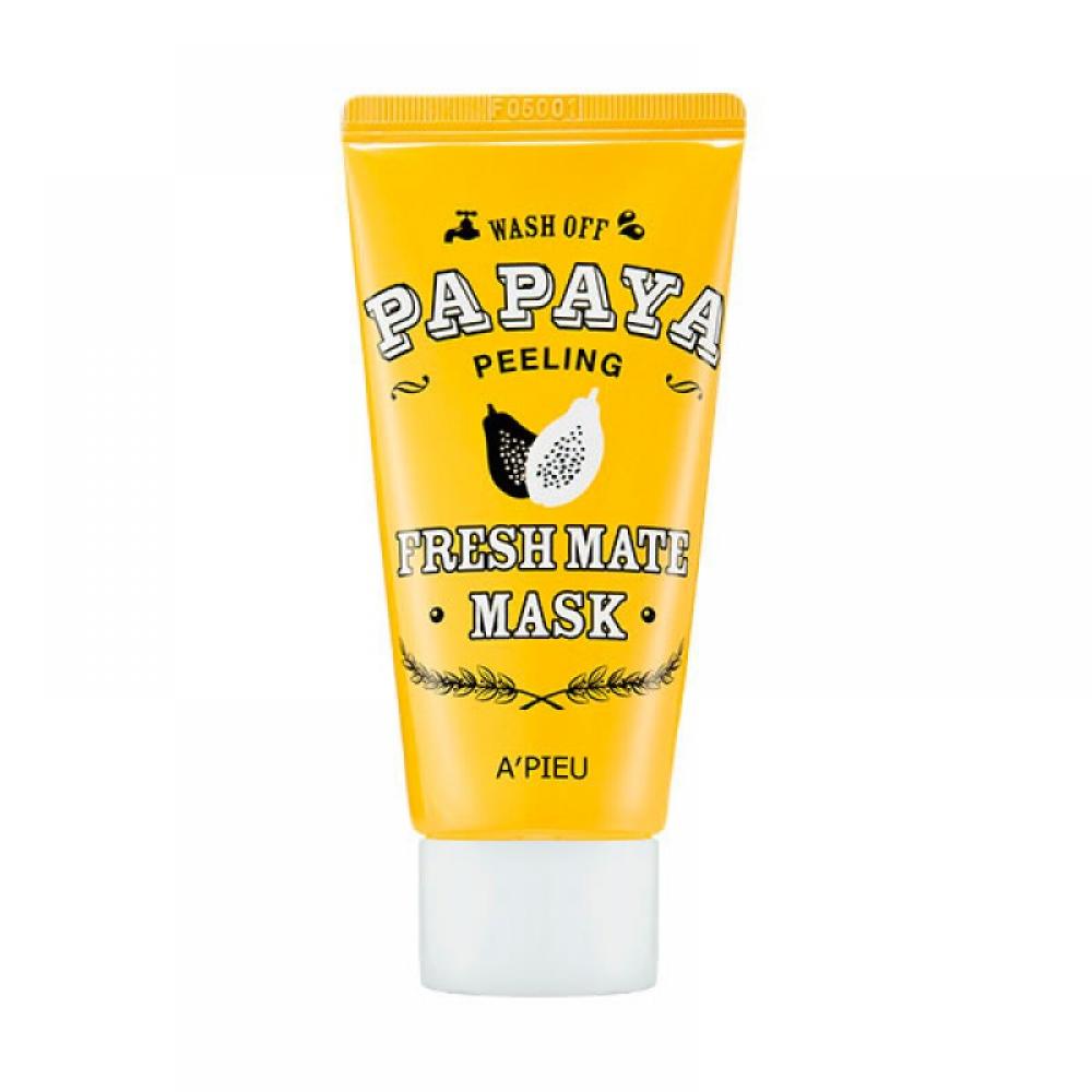 Очищающая маска для лица A'PIEU Fresh Mate Papaya Mask (Peeling) (50 мл)
