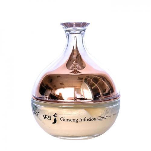 Антивозрастной крем с экстрактом женьшеняSkin Factory SF23 Ginseng Infusion Cream, 50мл