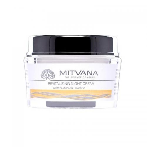 Крем для лица восстанавливающий ночной с миндалем Mitvana, 50 мл
