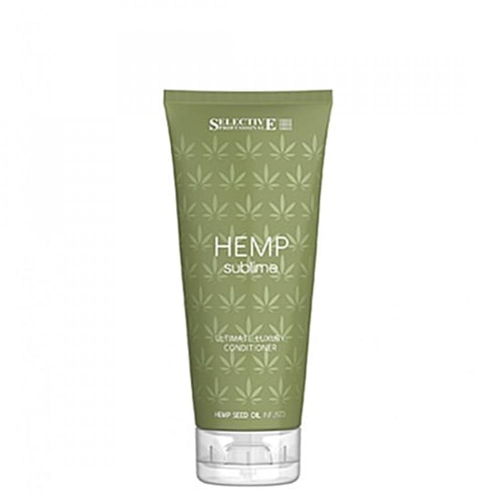 Увлажняющий кондиционер Selective Hemp с конопляным маслом 200мл