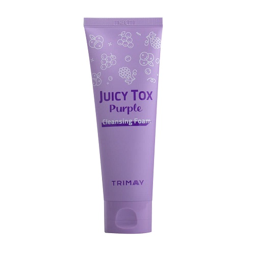 Пенка для умывания Trimay Juicy Tox Purple Cleansing Foam, 120мл