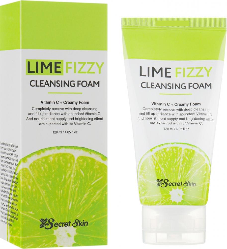 Пенка для умывания Secret Skin LIME FIZZY CLEANSING FOAM 120 мл