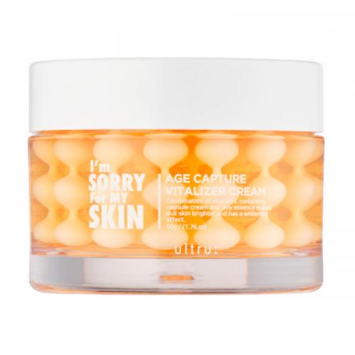 Восстанавливающий крем с витамином С I'm Sorry For My Skin Age Capture Vitalizer Cream 50мл