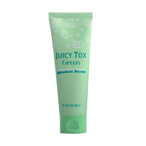 Пенка для умывания Trimay Juicy Tox Green Cleansing Foam, 120мл
