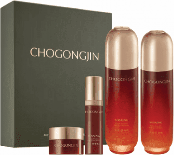 Набор антивозрастного ухода  ChoGongJin Geumsul Skin Care Set (тоник, эмульсия, эссенция, крем для лица)