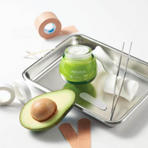 Миниатюра восстанавливающий крем с авокадо  Frudia Avocado Relief Cream Фрудиа 10 мл