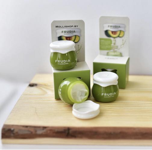 Миниатюра восстанавливающий крем с авокадо  Frudia Avocado Relief Cream Фрудиа 10 мл