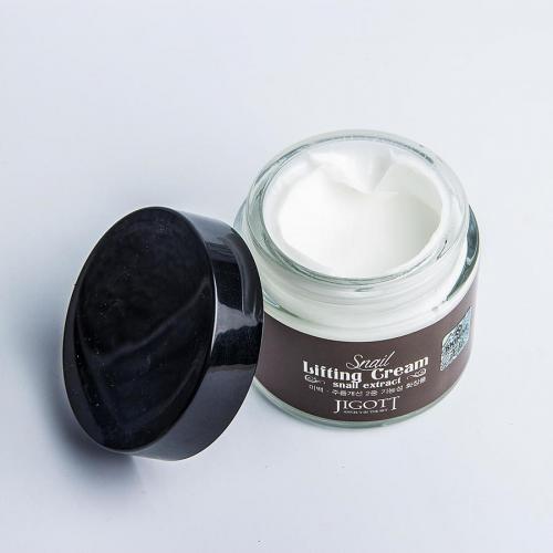 Крем для лица с муцином улитки JIGOTT SNAIL Lifting Cream (70 мл)