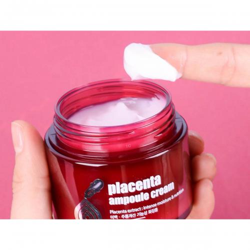 ZENZIA Плацентарный крем для лица Placenta Ampoule Cream