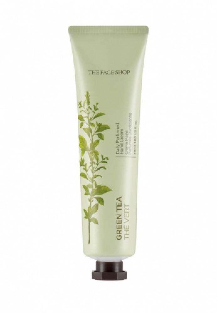 The Face Shop Daily Perfumed Hand Cream Парфюмированный крем для рук 05 Green Tea, 30 мл