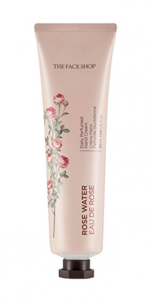 The Face Shop Daily Perfumed Hand Cream Парфюмированный крем для рук 01 Rose Water, 30 мл