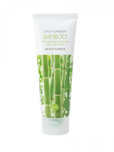 Очищающая пенка с бамбуком Daily Garden Bamboo Soothing cleansing foam from Damyang Holika Holika Daily Garden Bamboo Soothing cleansing foam from Damyang (120 мл)
