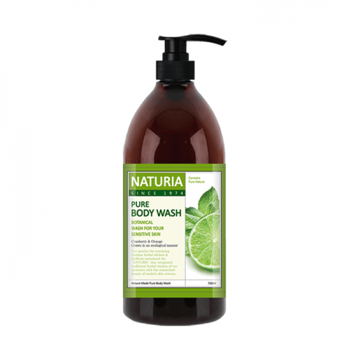 Гель для душа с мятой и лаймом NATURIA Pure Body Wash (Wild Mint & Lime) (750 мл)