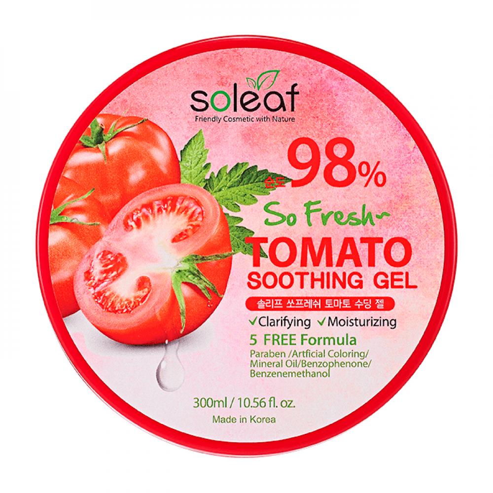 Успокаивающий гель с томатом, 300 мл, Soleaf