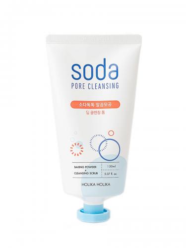 Глубоко очищающая пенка для лица Soda Tok Tok Clean Pore Deep Cleansing Foam Holika Holika Soda Tok Tok Clean Pore Deep Cleansing Foam (150 мл)