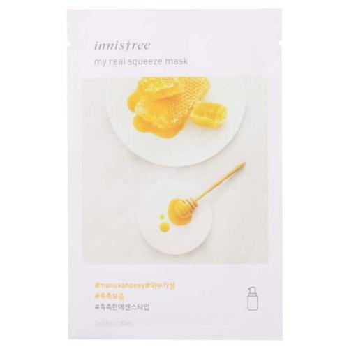 Innisfree Маска для лица с экстрактом мёда My Real Squeeze Mask Manuka Honey