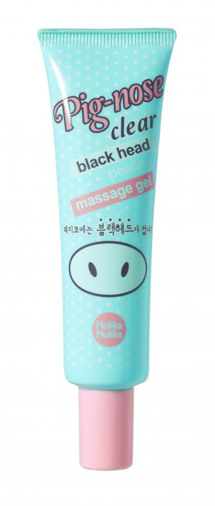 Гель-пилинг для очистки пор Pig-nose clear black head peeling massage gel Holika Holika Pig-nose clear black head peeling massage gel (30 мл)