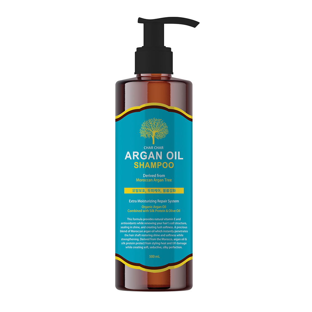 Шампунь для волос Char Char АРГАНОВЫЙ Argan Oil Shampoo, 500 мл