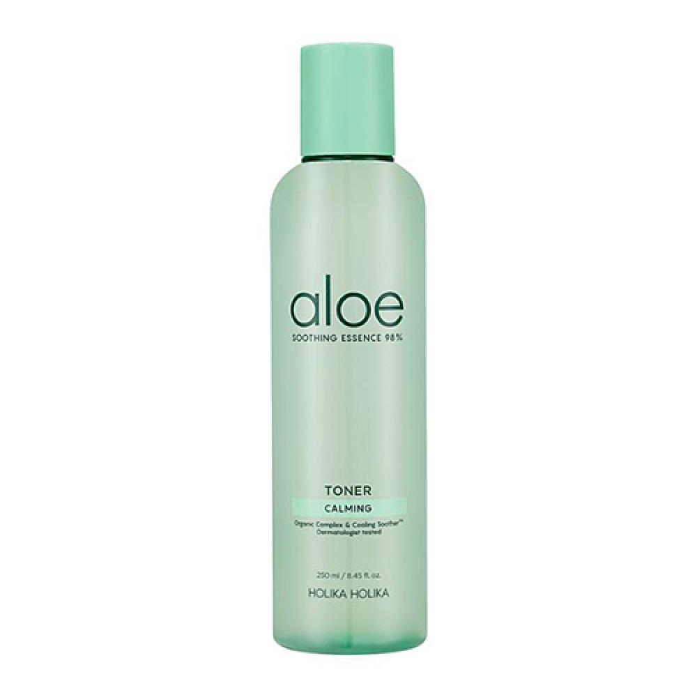 Тонер увлажняющий Aloe Soothing Essence 98% Calming Toner Holika Holika 250 мл