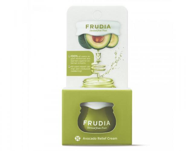 Миниатюра восстанавливающий крем с авокадо  Frudia Avocado Relief Cream Фрудиа 10 мл